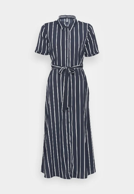 Little Black Women Dress with Sequins for a Glamorous Night OutNavy Striped Short Sleeve Midi Shirt Dress Little Black Women Dress with Sequins for a Glamorous Night OutNavy Striped Short Sleeve Midi Shirt Dress