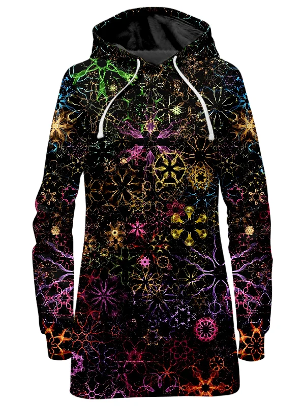 Women's quarter - zip sweatshirt made of organic cotton for eco - conscious fashionPsy Constellation Hoodie Dress Women's quarter - zip sweatshirt made of organic cotton for eco - conscious fashionPsy Constellation Hoodie Dress