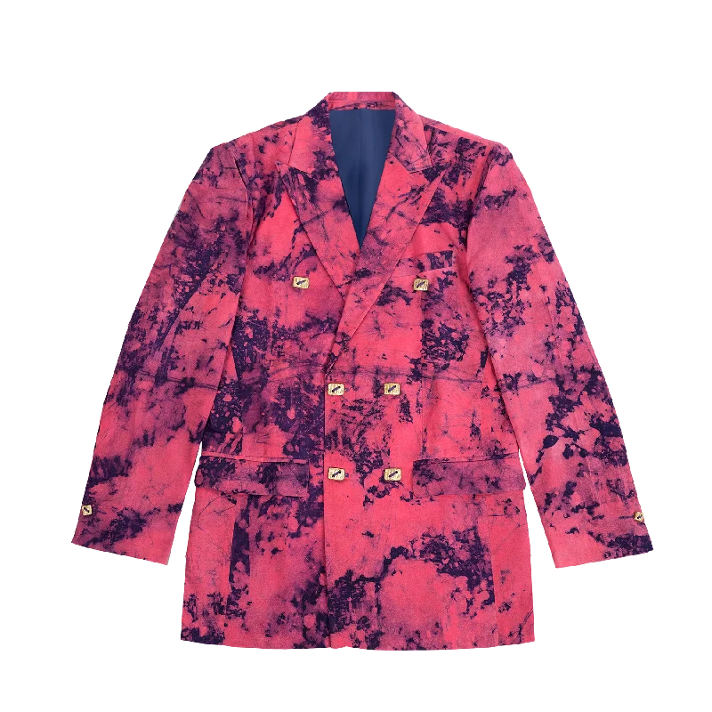 Women's cropped satin jackets in pastel shades for a glamorous evening outThe Bisa I the fitted and tailored double-breasted suit jacket Women's cropped satin jackets in pastel shades for a glamorous evening outThe Bisa I the fitted and tailored double-breasted suit jacket
