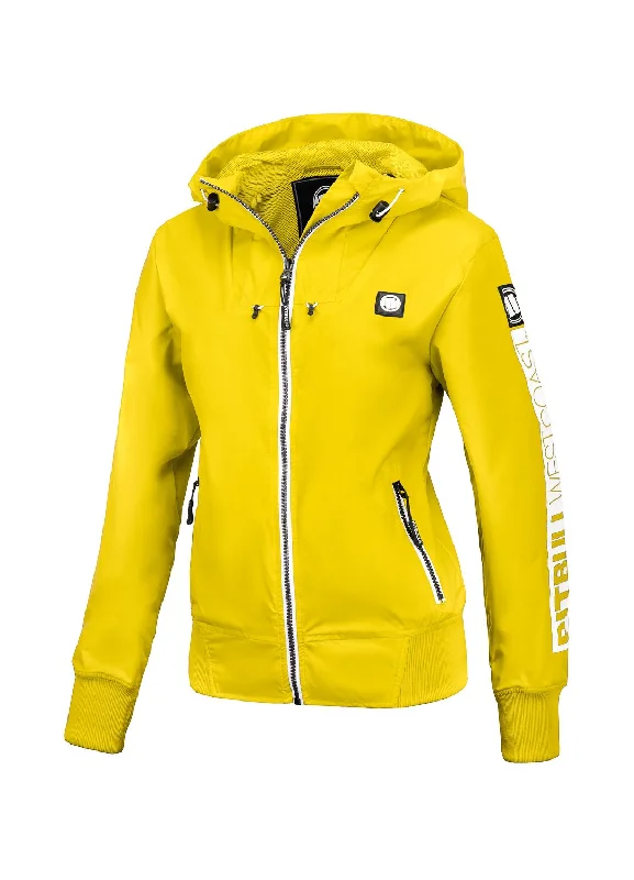 Women's military - style jackets with epaulets for a tough and fashionable appearanceWomen's transitional hooded jacket Aaricia Sleeve Women's military - style jackets with epaulets for a tough and fashionable appearanceWomen's transitional hooded jacket Aaricia Sleeve