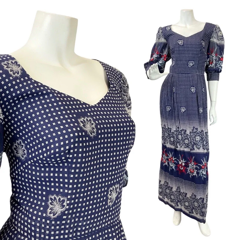 Sleeveless Women Dress in Bright Colors for Summer Parties Sleeveless Women Dress in Bright Colors for Summer Parties VINTAGE 60s 70s BLUE WHITE RED CHECKED FLORAL EMBROIDERED MAXI DRESS 14 16 Sleeveless Women Dress in Bright Colors for Summer Parties Sleeveless Women Dress in Bright Colors for Summer Parties VINTAGE 60s 70s BLUE WHITE RED CHECKED FLORAL EMBROIDERED MAXI DRESS 14 16