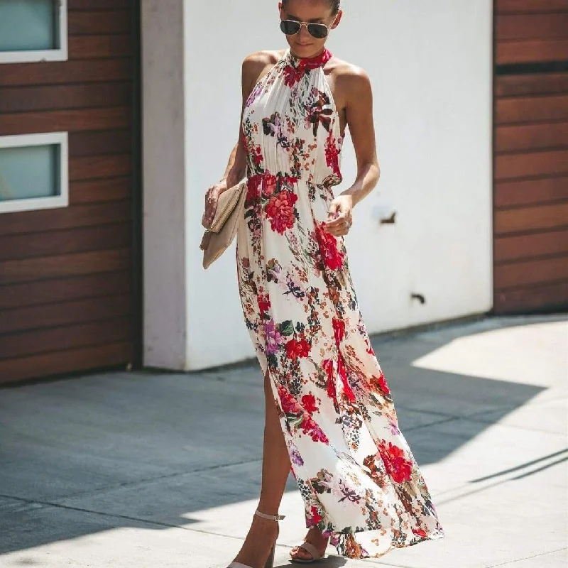 Maxi dresses with a paisley print for a classic and elegant styleFashionSierra - Halter Style Women Summer Floral Dress Casual Boho High Waist Long Maxi Holiday Party Sleeveless Loose Dress Clothes Maxi dresses with a paisley print for a classic and elegant styleFashionSierra - Halter Style Women Summer Floral Dress Casual Boho High Waist Long Maxi Holiday Party Sleeveless Loose Dress Clothes