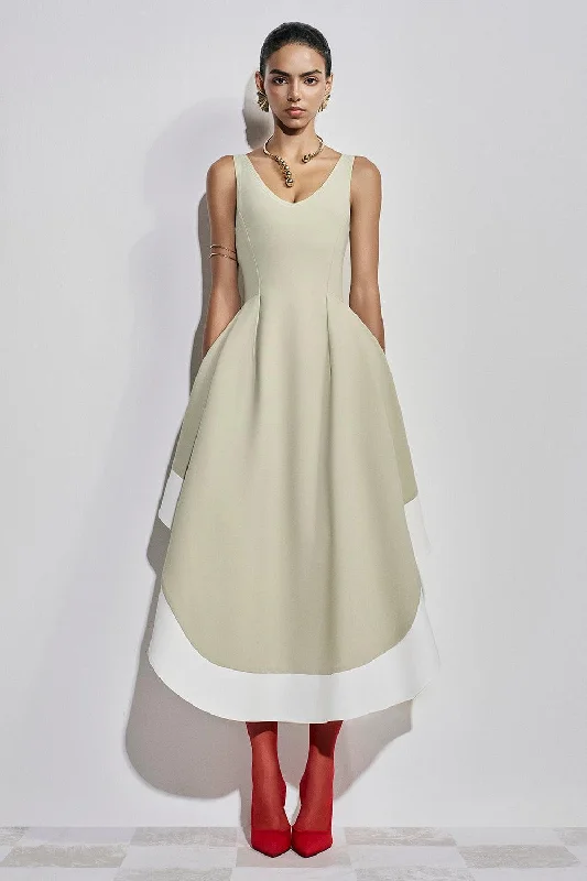 Maxi dresses with one - shoulder designs for a stylish and asymmetric lookVivienne Asymmetric V-Neck Polyester Ankle Length Dress Maxi dresses with one - shoulder designs for a stylish and asymmetric lookVivienne Asymmetric V-Neck Polyester Ankle Length Dress