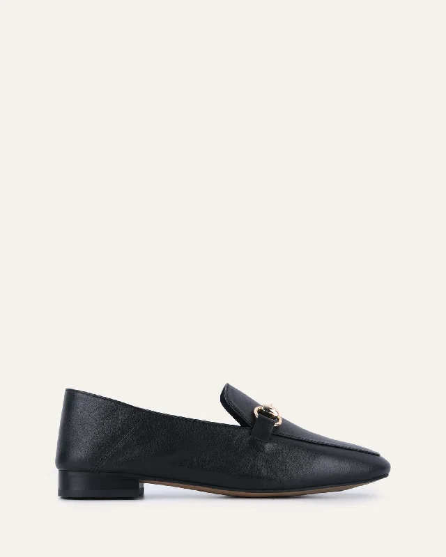 DULANEY LOAFERS BLACK LEATHER