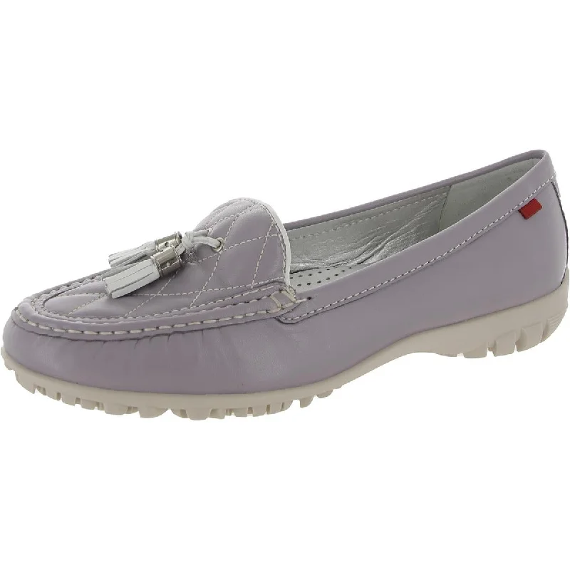 Women's Memory Foam Insole Oxfords in Pink for All - Day ComfortMarc Joseph Womens Wall St Golf Leather Quilted Loafers Women's Memory Foam Insole Oxfords in Pink for All - Day ComfortMarc Joseph Womens Wall St Golf Leather Quilted Loafers