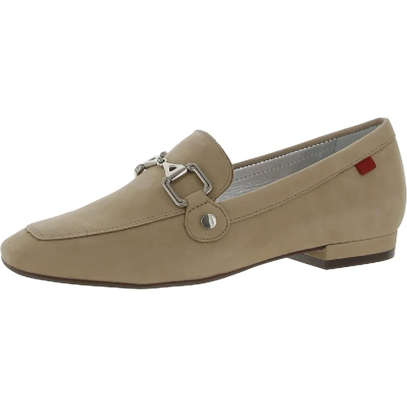 Women's Tassel - Trimmed Oxfords with a Low Heel in Olive Green for a Trendy TwistMarc Joseph Womens West Houston Leather Slip-On Loafers