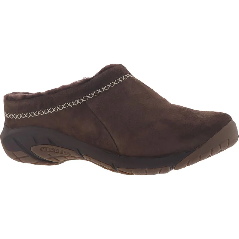 Women's Faux Fur - Lined Oxfords in Tan for a Cozy Winter OptionMerrell Womens Encore Ice Suede Faux Fur Clogs Women's Faux Fur - Lined Oxfords in Tan for a Cozy Winter OptionMerrell Womens Encore Ice Suede Faux Fur Clogs