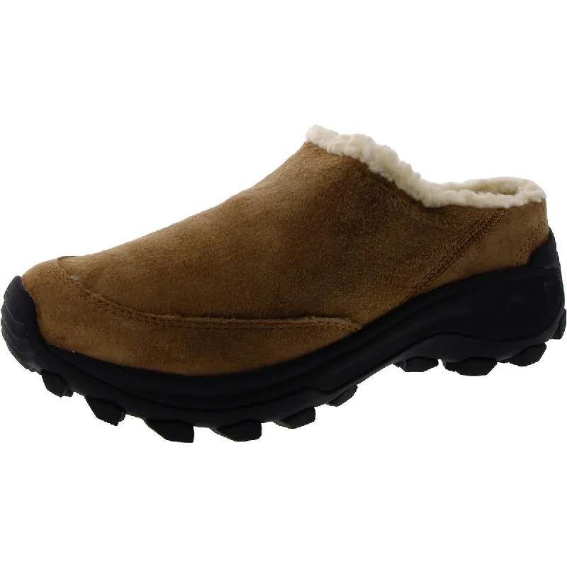Non - Slip Rubber Sole Women's Oxfords in Navy for Wet and Slippery ConditionsMerrell Womens Winter Slide Faux Suede Shearling Lined Slip-On Sneakers Non - Slip Rubber Sole Women's Oxfords in Navy for Wet and Slippery ConditionsMerrell Womens Winter Slide Faux Suede Shearling Lined Slip-On Sneakers