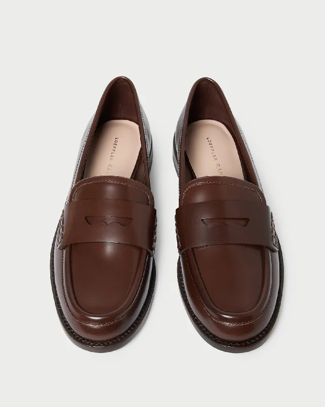 Plus Size Women's Wide - Fit Penny Loafers in Black for All - Day ComfortRachel Espresso Leather Loafer Plus Size Women's Wide - Fit Penny Loafers in Black for All - Day ComfortRachel Espresso Leather Loafer