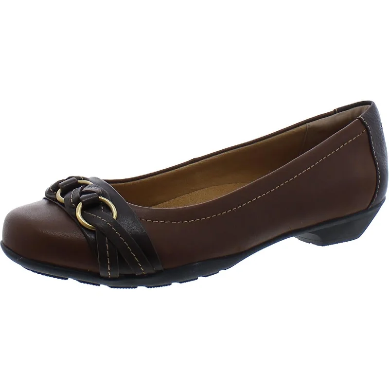 Child - Proof Women's Oxfords in Purple for Moms on the MoveSoftspots Womens Posie Leather Slip-On Ballet Flats