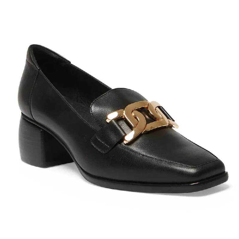 Elastic - Back Women's Loafers in Teal for Easy On - and - OffSophia Loafer in Black Leather Elastic - Back Women's Loafers in Teal for Easy On - and - OffSophia Loafer in Black Leather