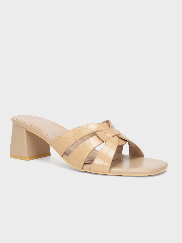 Women "DOVIE" Block Heel Comfy Sandals