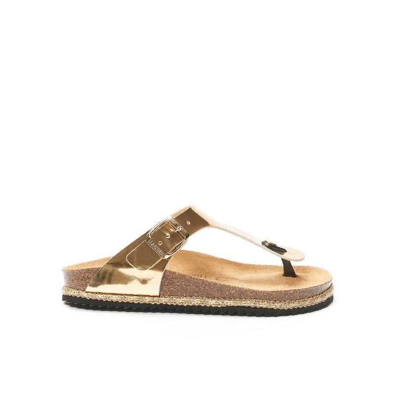 Women's Flat Slide Sandals with a Memory Foam Insole in White for All - Day Comfort Women's Flat Slide Sandals with a Memory Foam Insole in White for All - Day Comfort Lightweight Women's Mesh - Paneled Sandals in Yellow for BreathabilityGold thong BLANCA made with eco-leather Women's Flat Slide Sandals with a Memory Foam Insole in White for All - Day Comfort Women's Flat Slide Sandals with a Memory Foam Insole in White for All - Day Comfort Lightweight Women's Mesh - Paneled Sandals in Yellow for BreathabilityGold thong BLANCA made with eco-leather