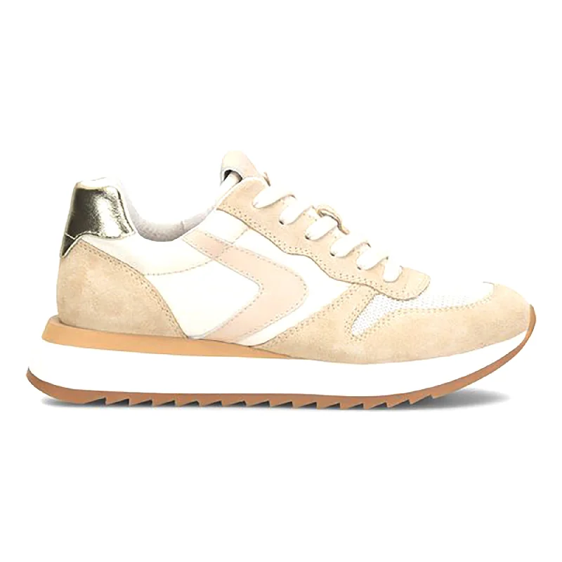Chunky - Sole Women's Platform Sneakers in White for a Trendy Street Style LookJaney