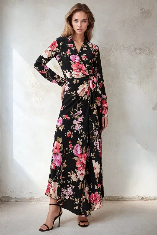 Linen maxi dresses for a breathable and lightweight summer optionAKIRA DRESS