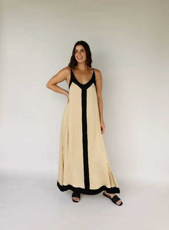 Maxi dresses with a criss - cross back for a flirty and unique detailAllie Maxi Dress Maxi dresses with a criss - cross back for a flirty and unique detailAllie Maxi Dress