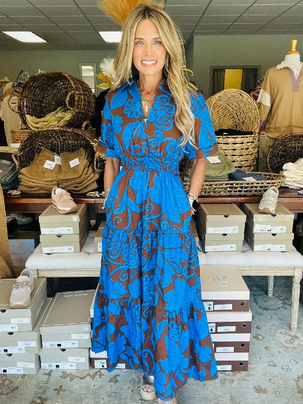 Animal print maxi dresses for a statement - making outfitOFELIA DRESS