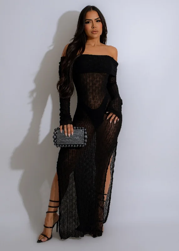 Linen maxi dresses for a breathable and lightweight summer optionSugar Rush Mesh Maxi Dress Black Linen maxi dresses for a breathable and lightweight summer optionSugar Rush Mesh Maxi Dress Black