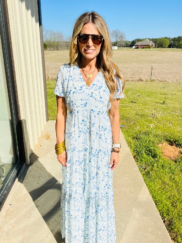 Maxi dresses with a keyhole back for a sexy detailTHE KAYLEY DRESS--FLASH SALE