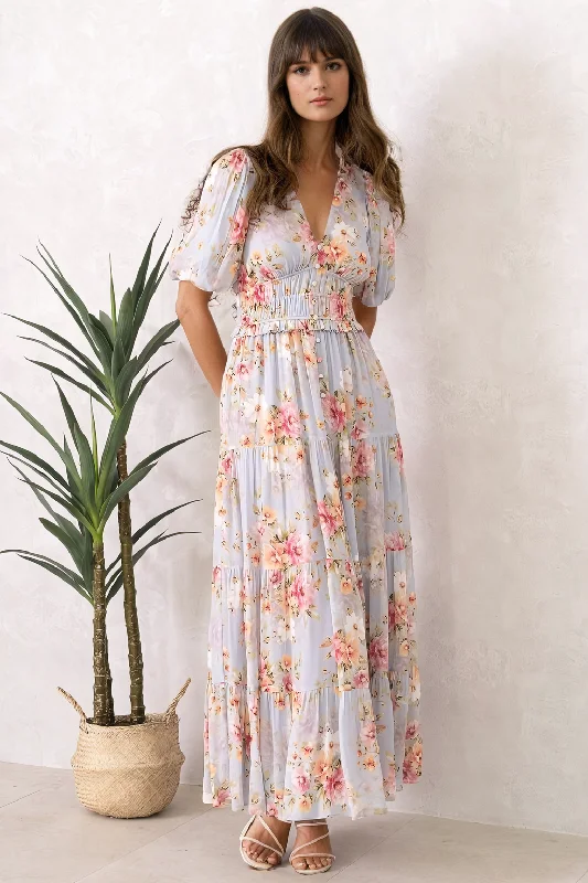 Maxi dresses with ribbed textures for a unique and tactile lookVIVA MAXI DRESS