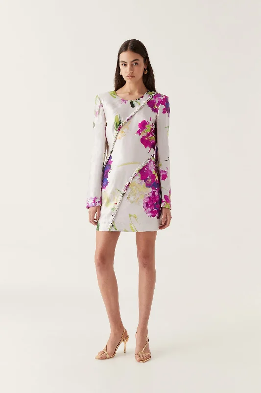 Mini dresses with abstract prints for an artistic lookArbour Whipstitch Mini Dress