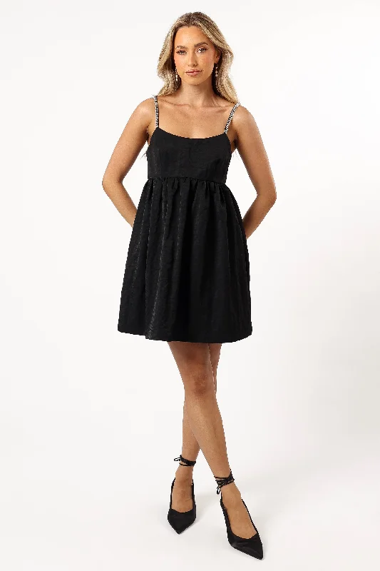 Mini dresses with asymmetric hems for a fashion - forward lookRemmy Mini Dress - Black Mini dresses with asymmetric hems for a fashion - forward lookRemmy Mini Dress - Black