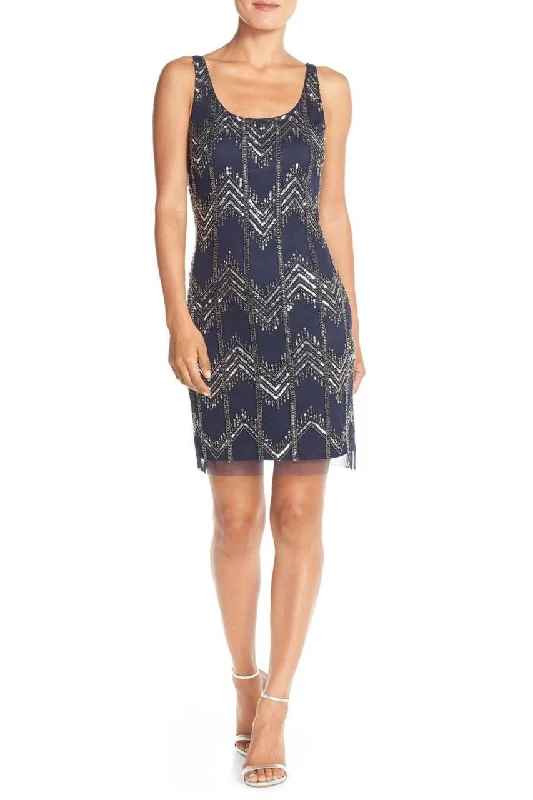 Printed cocktail dresses with geometric patterns for a contemporary aestheticAdrianna Papell - Square Cocktail Dress 41925240 Printed cocktail dresses with geometric patterns for a contemporary aestheticAdrianna Papell - Square Cocktail Dress 41925240