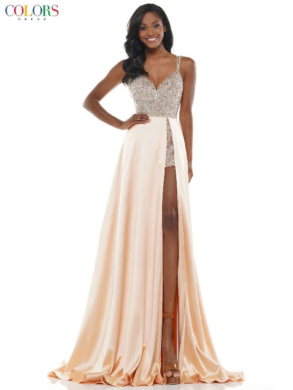 Off - the - shoulder wedding guest dresses in chiffonColors 2604 Colors Prom Short Beaded Romper Skirt Overlay Off - the - shoulder wedding guest dresses in chiffonColors 2604 Colors Prom Short Beaded Romper Skirt Overlay