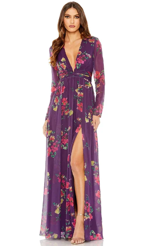 Sequined wedding guest dresses for an evening weddingIeena Duggal 68558 - Long Sleeve Plunging Neck Long Dress Sequined wedding guest dresses for an evening weddingIeena Duggal 68558 - Long Sleeve Plunging Neck Long Dress