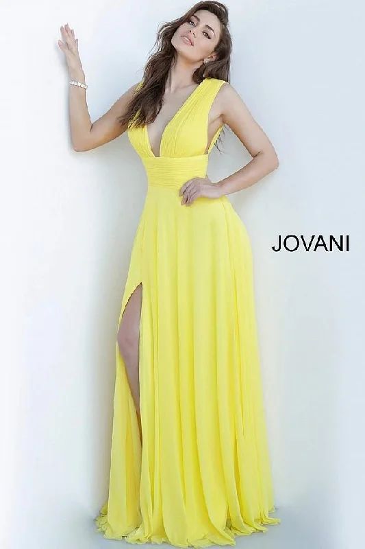 Halter - neck wedding guest dresses with beaded strapsJovani 2585 Prom Long Dress