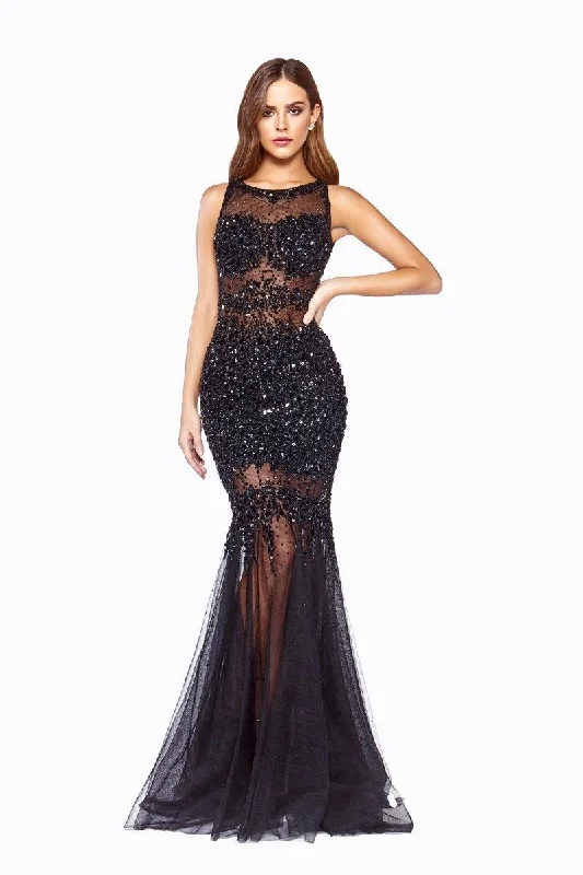 Sheath - style bodycon dress for a sophisticated office lookCinderella Divine JC4199 Long Formal Beaded Evening Prom Dress Sheath - style bodycon dress for a sophisticated office lookCinderella Divine JC4199 Long Formal Beaded Evening Prom Dress