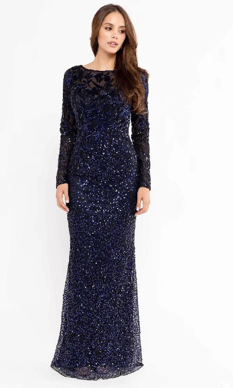 Wedding guest dresses with patchwork designs for a unique lookPrimavera Couture 13105 - Long Sleeve Evening Gown Wedding guest dresses with patchwork designs for a unique lookPrimavera Couture 13105 - Long Sleeve Evening Gown