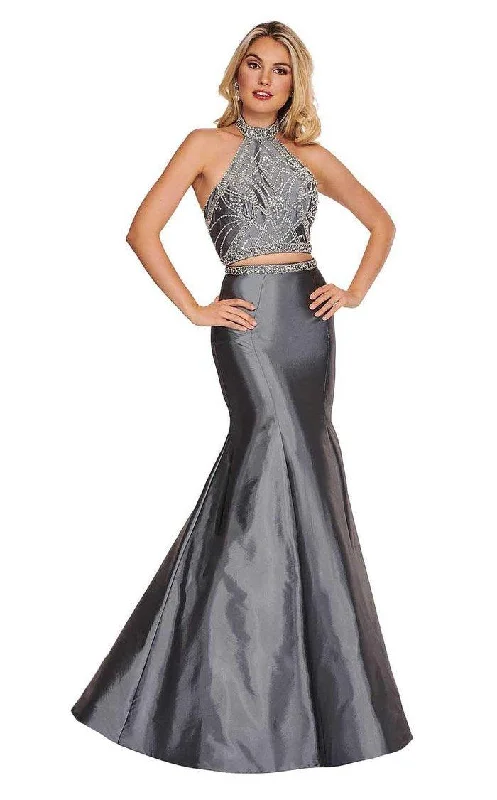 Bodycon dress with a lace - up frontRachel Allan Prom Long Two Piece Mermaid Dress 6418 Bodycon dress with a lace - up frontRachel Allan Prom Long Two Piece Mermaid Dress 6418
