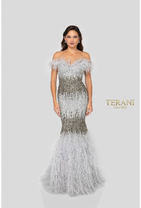 Bodycon dress made of stretchy spandex for comfortTerani Couture 1911GL9512 Formal Long Prom Dress Bodycon dress made of stretchy spandex for comfortTerani Couture 1911GL9512 Formal Long Prom Dress