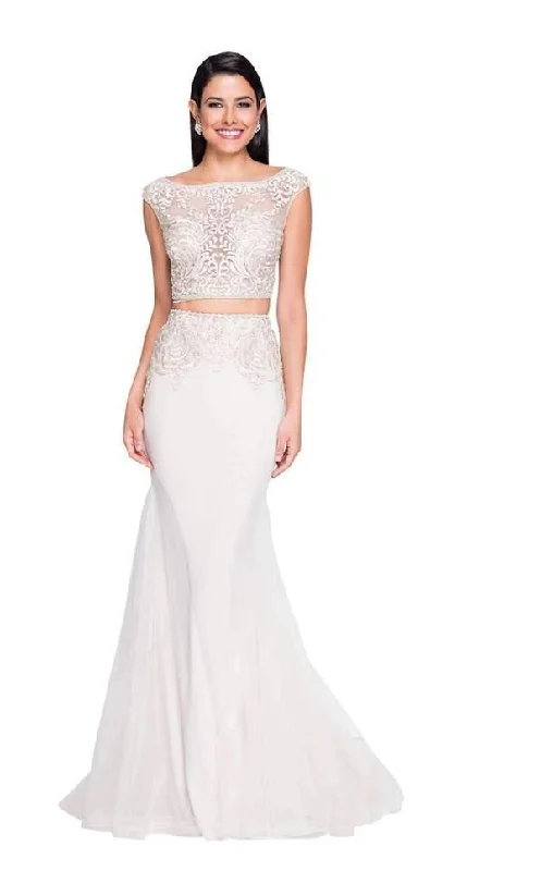 Bodycon dress for a cocktail party​Terani Couture 1811P5707 Two Piece Prom Dress