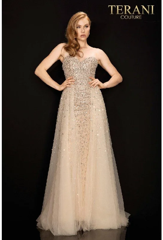 Strapless bodycon dress for a glamorous eveningTerani Couture 2011P1161 Strapless Prom Long Gown Strapless bodycon dress for a glamorous eveningTerani Couture 2011P1161 Strapless Prom Long Gown