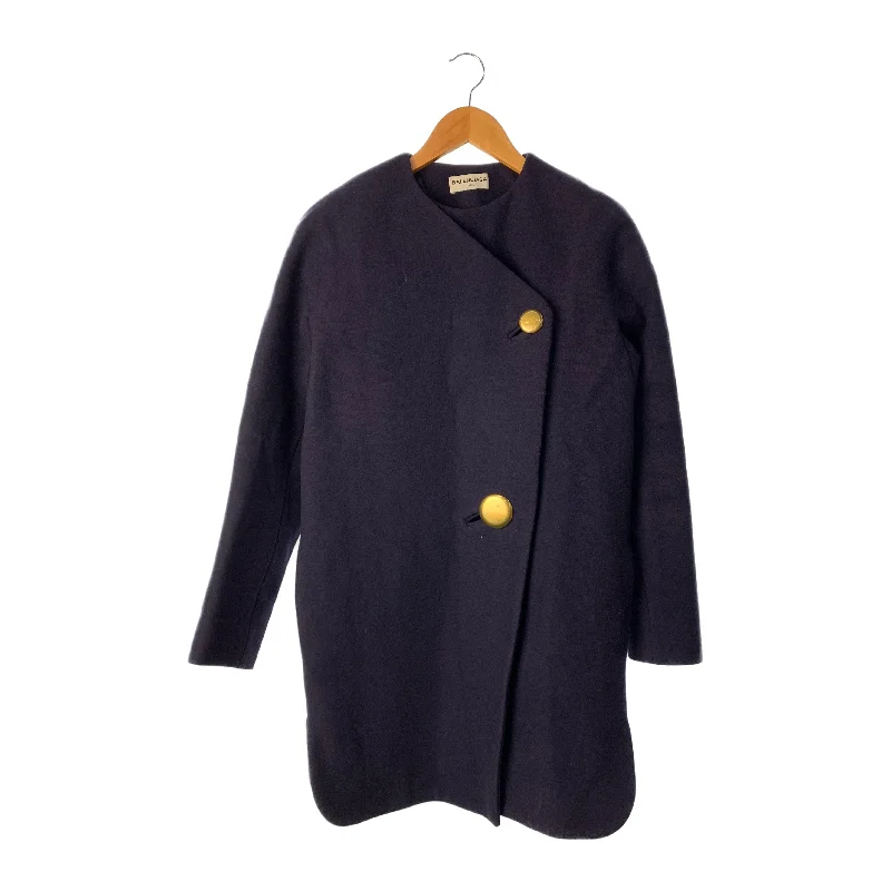Checkered women's wool coats in a classic pattern for a timeless styleBALENCIAGA/Coat/34/Navy/Wool/393292 TMJ09 Checkered women's wool coats in a classic pattern for a timeless styleBALENCIAGA/Coat/34/Navy/Wool/393292 TMJ09