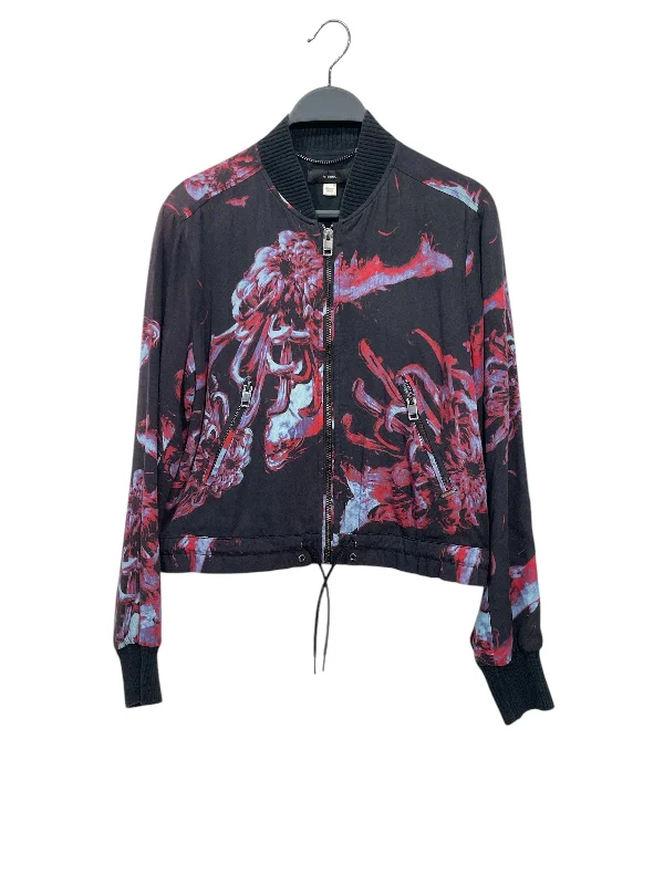 Embroidered women's cotton coats in a bohemian pattern for a unique designDIESEL/Jacket/XXS/All Over Print/Cotton/BLK/BLU + RED + PURPLE Embroidered women's cotton coats in a bohemian pattern for a unique designDIESEL/Jacket/XXS/All Over Print/Cotton/BLK/BLU + RED + PURPLE