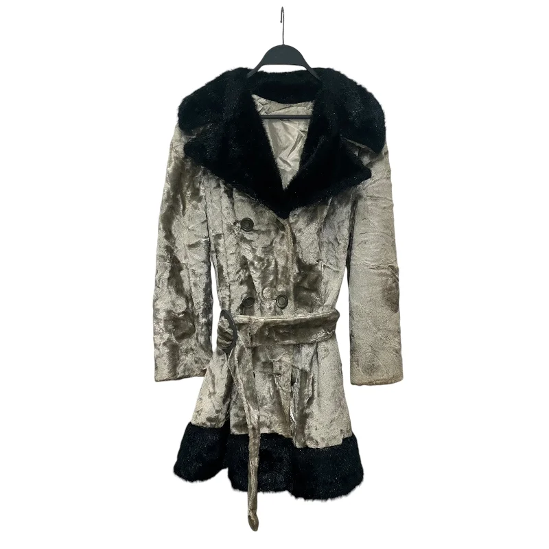 Long women's mac coats in a lightweight fabric for spring showerssears/Coat/Fake Fur/SLV/ Long women's mac coats in a lightweight fabric for spring showerssears/Coat/Fake Fur/SLV/