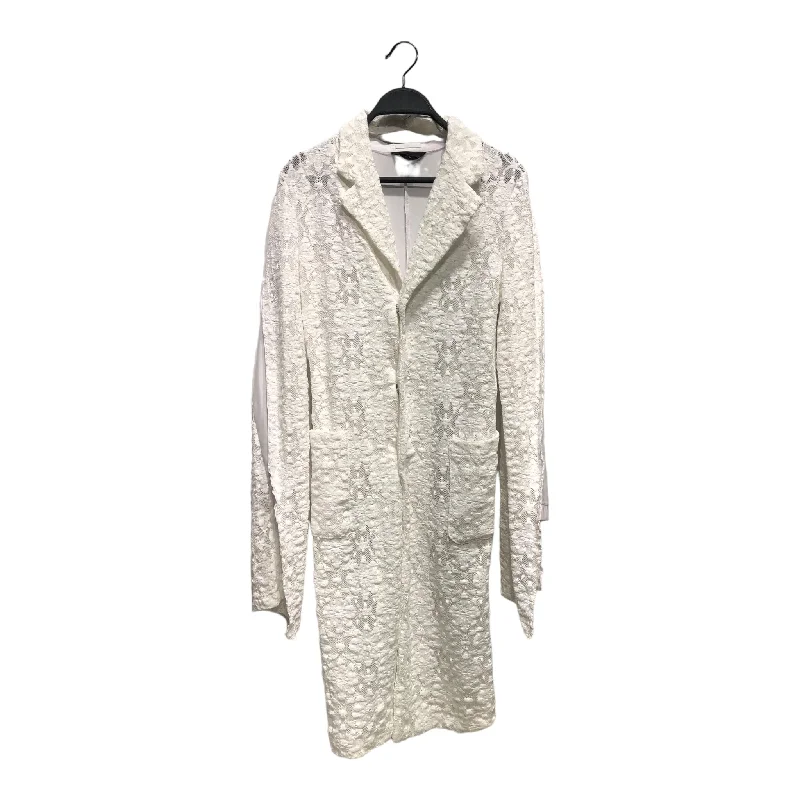 Women's waterproof parka coats with multiple pockets for practicalityCOMME des GARCONS/Coat/L/WHT/LACED RECONSTRUCTED COAT Women's waterproof parka coats with multiple pockets for practicalityCOMME des GARCONS/Coat/L/WHT/LACED RECONSTRUCTED COAT