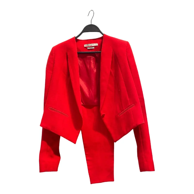 Quilted down women's coats with removable hoods for outdoor activitiesGIVENCHY/Coat/36/Wool/RED/