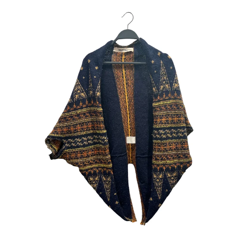 Women's faux fur coats in bright colors for a bold fashion statementKAPITAL/Jacket/All Over Print/Wool/NVY/ Women's faux fur coats in bright colors for a bold fashion statementKAPITAL/Jacket/All Over Print/Wool/NVY/