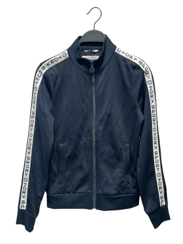 Shearling - lined women's leather coats for ultimate warmth and luxuryTORY BURCH/Jacket/XS/Cotton/NVY/Sports Jacket Shearling - lined women's leather coats for ultimate warmth and luxuryTORY BURCH/Jacket/XS/Cotton/NVY/Sports Jacket