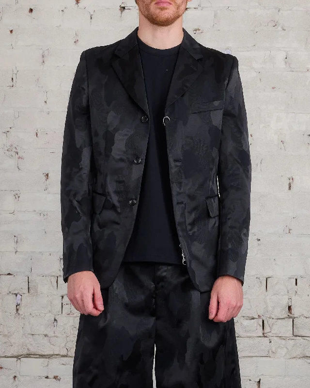 Plus size women's wool blend coats for a warm and stylish winterCOMME des GARÇONS HOMME Plus Nylon Jacquard Camo Pattern Blazer Black Plus size women's wool blend coats for a warm and stylish winterCOMME des GARÇONS HOMME Plus Nylon Jacquard Camo Pattern Blazer Black