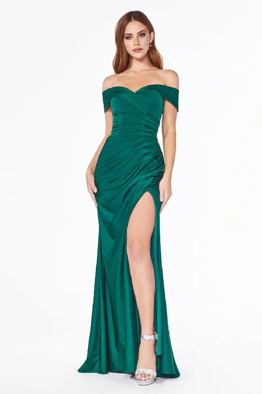 Bodycon dress for a cocktail party​Cinderella Divine KV1050 Emerald 4 Sexy Formal Long Prom Dress Sale