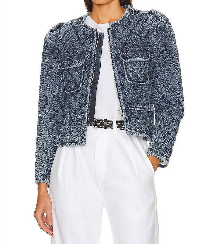 Long women's mac coats in a lightweight fabric for spring showersDeliona Jacket In Light Blue Long women's mac coats in a lightweight fabric for spring showersDeliona Jacket In Light Blue