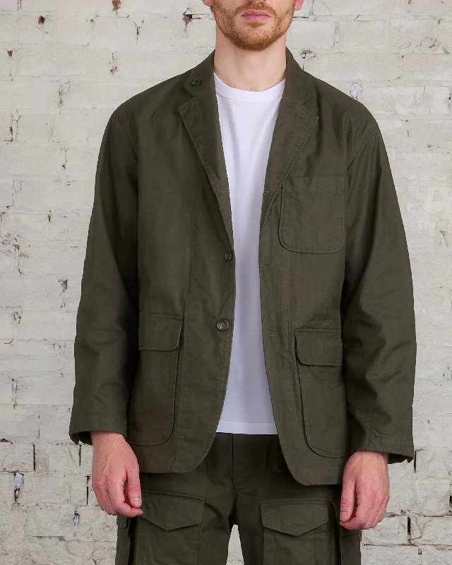 Plus size women's wool blend coats for a warm and stylish winterEngineered Garments Loiter Jacket Cotton Brush HB Olive Plus size women's wool blend coats for a warm and stylish winterEngineered Garments Loiter Jacket Cotton Brush HB Olive