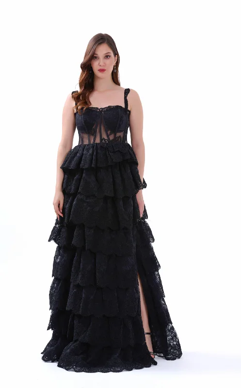 Prom dresses with gathered skirts and crystal - encrusted belts for a luxurious promGygess G2411036 Dress Prom dresses with gathered skirts and crystal - encrusted belts for a luxurious promGygess G2411036 Dress