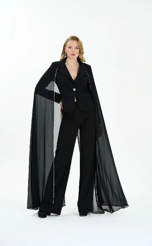 Formal dresses with embroidered panels and tulle overlays for a fairytale promGygess G2413004 Jumpsuit Formal dresses with embroidered panels and tulle overlays for a fairytale promGygess G2413004 Jumpsuit