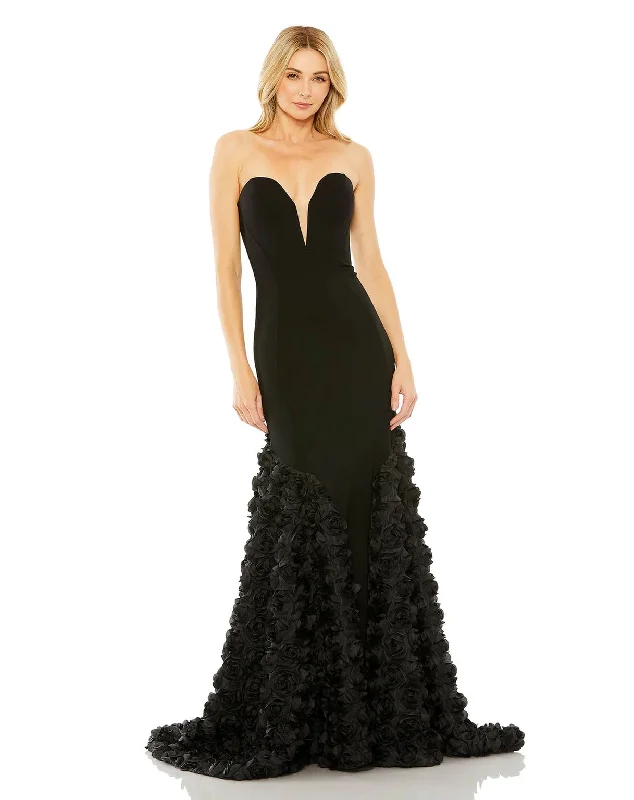 Bodycon dress with a cut - out detail for a sexy appealMac Duggal 65219 Long Jersey Mermaid Rose Train Ball Gown Bodycon dress with a cut - out detail for a sexy appealMac Duggal 65219 Long Jersey Mermaid Rose Train Ball Gown